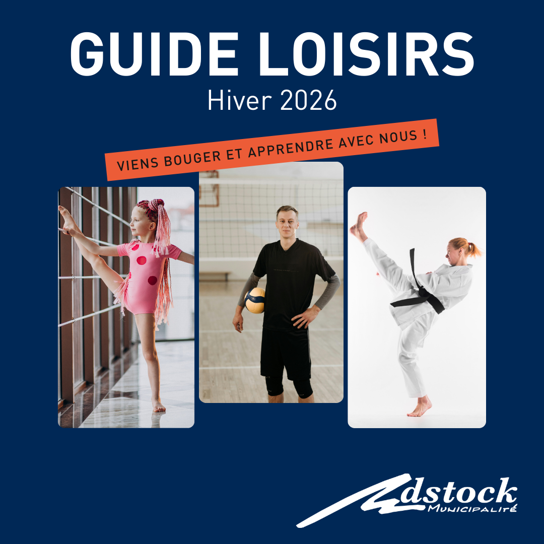 Guide Loisirs – Hiver 2026