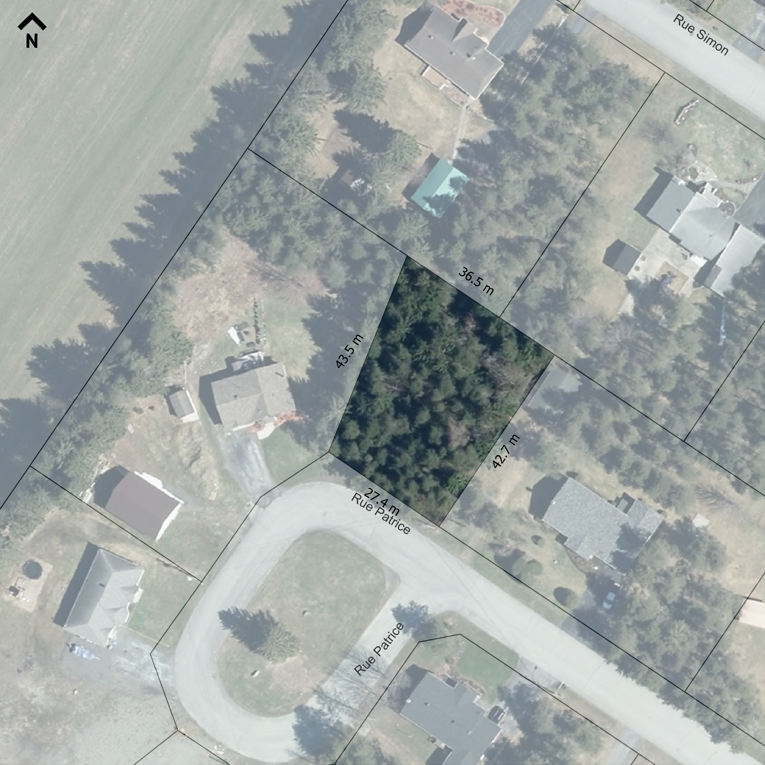 Terrain rue Patrice